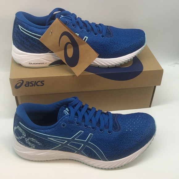 ASICS WOMENS GEL-DS TRAINER 26 RUNNING SHOES SIZE 5.1/2  LAKE DRIVE/CLEAR BLUE - Picture 6 of 16